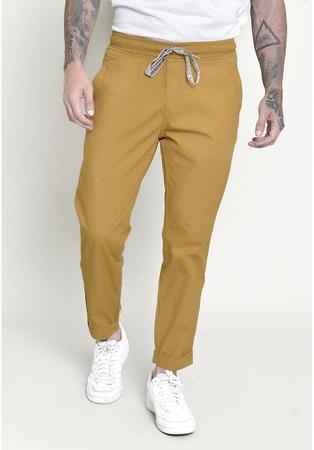 Calça com barra dobrada cheap masculina