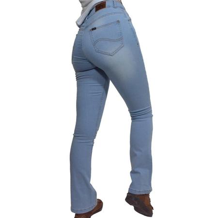 Calca Lee Feminina Cintura Alta Tradicional Cal a Jeans Feminina