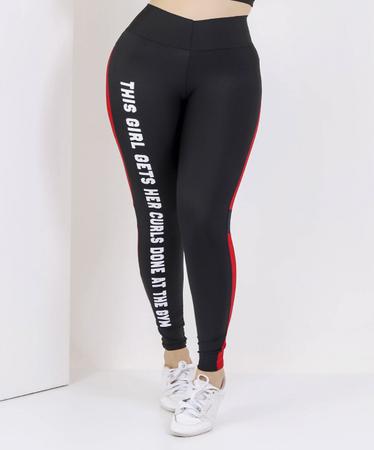 Calça Feminina Legging Academia Cintura Alta Moda Fitness FIT127 - The Start