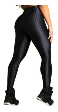 Plus Black Seamless Contour Detail Leggings