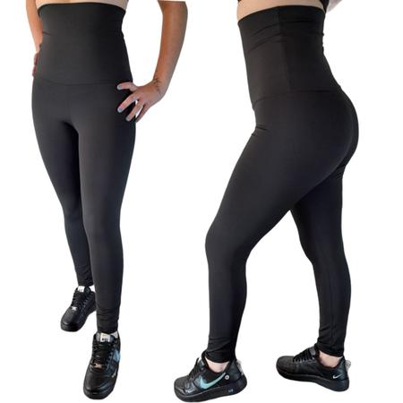 Calça Legging K2b Feminina Original Cós Alto Poliamida Leg - Malú Magazine