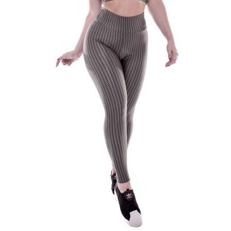 Cal a legging academia feminina zero transpar ncia 4D plus Fonte