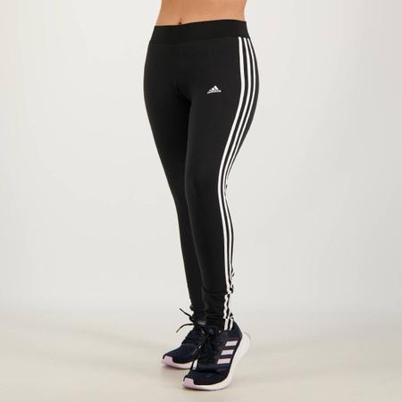 Calça Legging Adidas 3 Listras Feminina Preta e Branca - Calça Legging - Magazine  Luiza