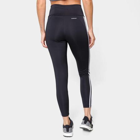 Calça Legging Adidas Cintura Alta 3 Listras Feminina -  {{product.reference}} - Calça Legging - Magazine Luiza