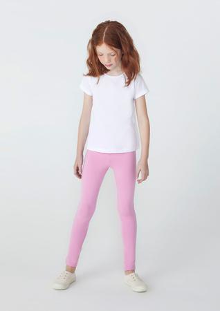 Calça Legging Infantil Menina em Malha Básica