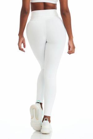 Legging Branca NÃO É TRANSPARENTE   - BeFit Vestuário