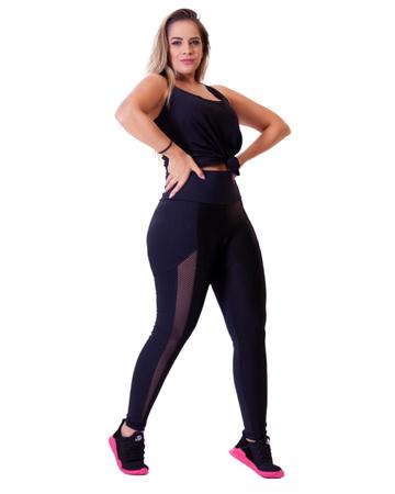 Calça Legging Arrastão