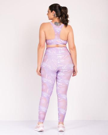 Calça Legging Cós Super Alto Romance Wave, Guaili