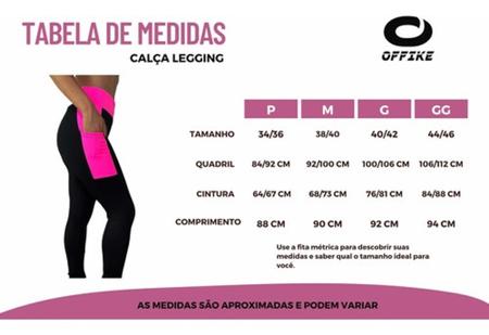 Calça Legging De Academia Com Bolso Lateral e Costura Reforçada Zero Transparência - Offike Imagem de Calça Legging De Academia Com Bolso Lateral e Costura Reforçada Zero Transparência