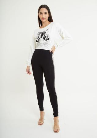 Calça hotsell legging moletom