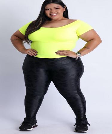 Cal a Legging Detalhe de Z per na Barra GG Preta Union Liffe Vip
