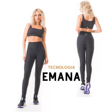 Legging Emana Cintura Alta Romance - Massam Fitness - Calça Legging -  Magazine Luiza