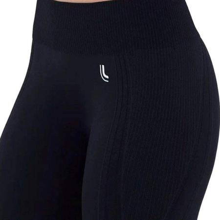 Calça Legging Feminina Adulto Leg Max Lupo Preta GG - Calça