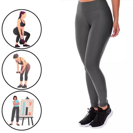 Calça Feminina Legging Trabalho Escola Não Fica Transparente - Brasil  Conecta - Calça Legging - Magazine Luiza