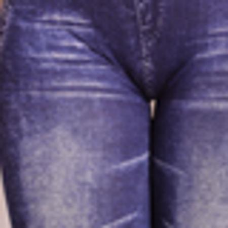 Calça legging feminina fake jeans . - Top - Calça Legging