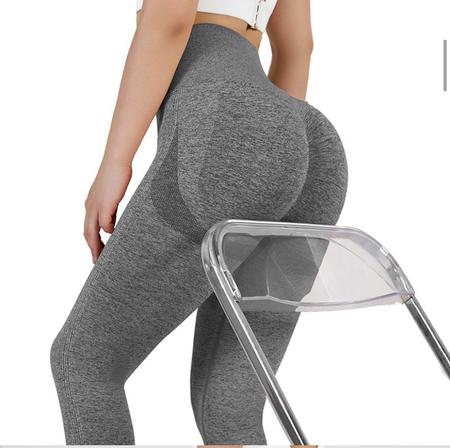 Leggings Esportivas Plus Size, Calças De Yoga De Academia Com Controle De  Barriga E Elevação De Bunda Com Impressão De Letras Para Mulheres Plus Size