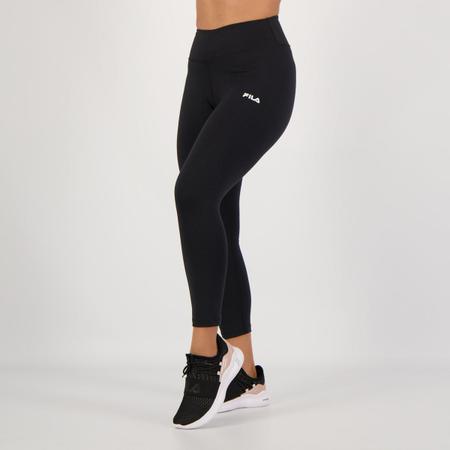 Calça Legging Fila Flat Life IV Feminina Preta - Calça Legging