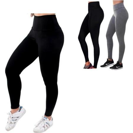 Calça Legging Cintura Alta - NÃO FICA TRANSPARENTE