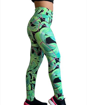 Calça Legging Leg Branca Lisa Grossa Fitness Academia Feminina Caminhada  Nao Transparente