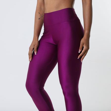 Calça Legging Feminina Classic Fit Roxo - AMPLIFIT