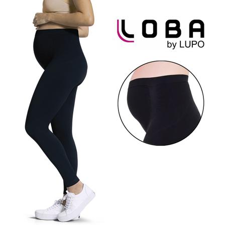 Cal a Legging Gestante Lupo Loba Gr vida Sem Costura Antiviral