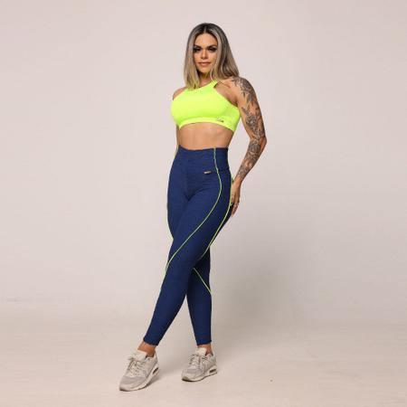 Legging jacquard - Glowfit - Calça Legging - Magazine Luiza