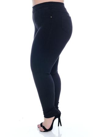 Calça legging jeans best sale preta