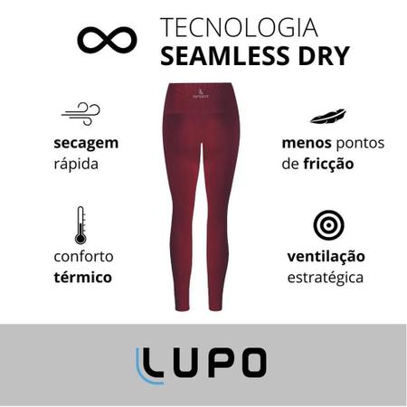 Calça Legging Lupo Seamless Básica Feminina - Original