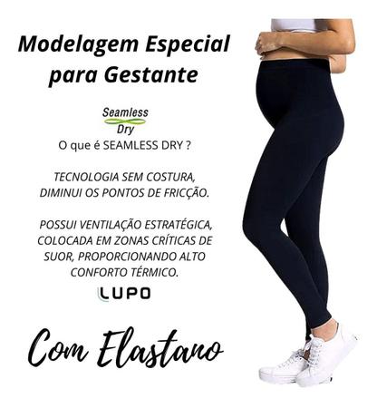 Calça Legging Lupo Lsport Mom Gestante Gravida Fitness 41853 - Lupo Legging  Gestante Sem Costura - Calça Legging - Magazine Luiza
