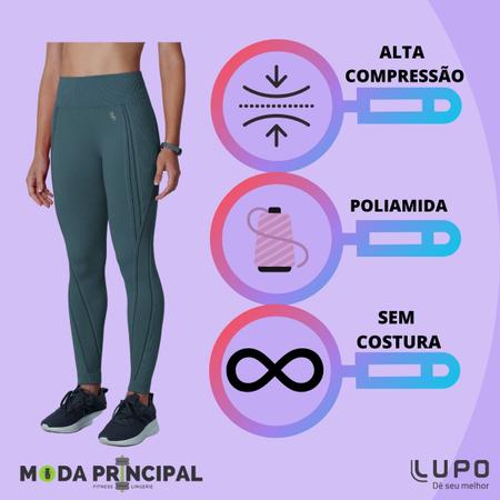 Calça Legging Lupo Max Core Sport Sem Costura - Lupo 71053-001