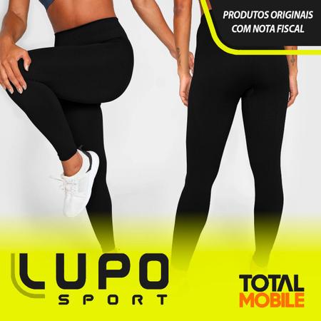 Calça Legging Lupo Original Feminina Legues Academia Leguin Levanta Empina  Bumbum 71502 - Preto