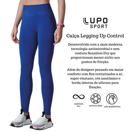 Calça Legging Lupo Sport Feminina Adulto Up Control VB Fitness com Cós Alto  em Poliamida Elastano - Calça Legging - Magazine Luiza