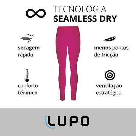 Calça Legging Lupo Sport Feminina Fitness Basic ComforFit 71774-001