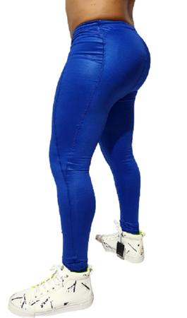 Imagem de Calça legging masculina academia ciclismo  Com Bolso  todas as cores