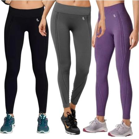 Calça Legging Fitness Max Lupo Sport (71053-001) Cinza :: lingerie