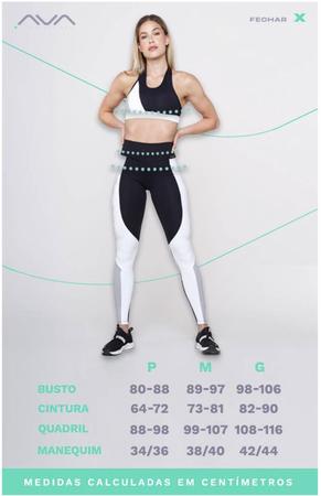 Legging branca GROSSA não fica transparente alta qualidade - tracos finos -  Calça Legging - Magazine Luiza