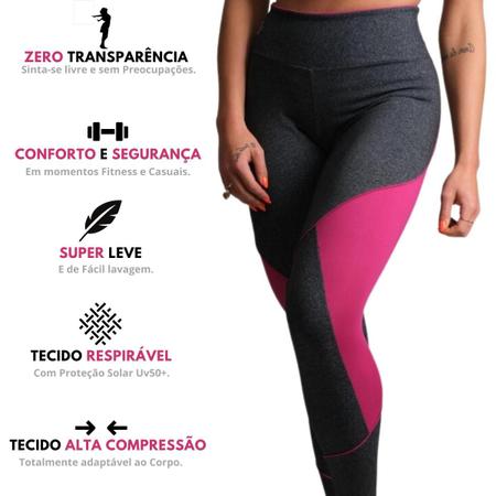 Calça Legging Sul Romance Feminina Básica Suplex Cintura Alta