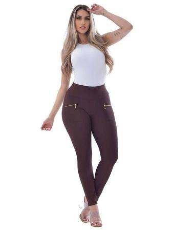 Legging Lateral Ouro Romance