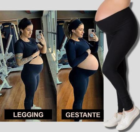 Roupa fitness cheap gestante