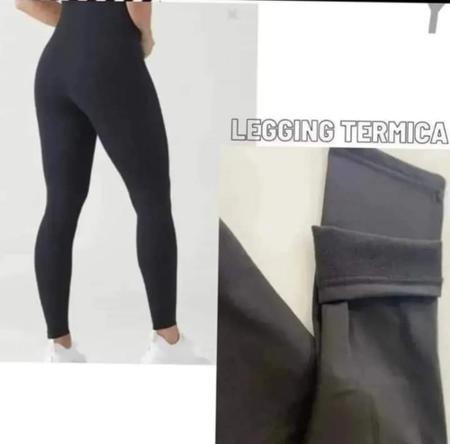 calça legging peluciada leg forrada inverno fitness - TB modas