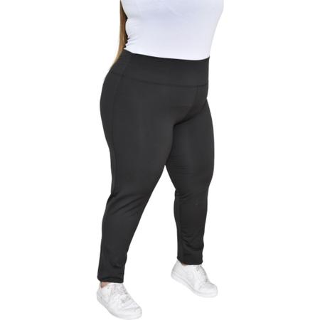 Calça legging plus size feminina barata elastano SKU: CC10 em Promoção na  Americanas