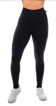 Imagem de Calça Legging Preta Legui Legue Conforto Treino roupa de Academia