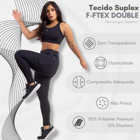 Qual tecido de Legging não fica Transparente?