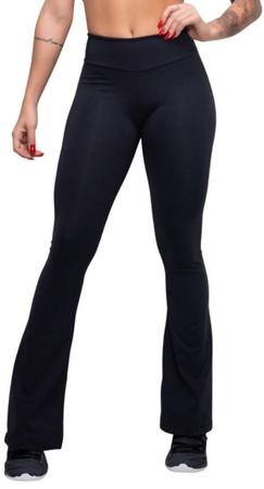 Calça legging sales boca larga