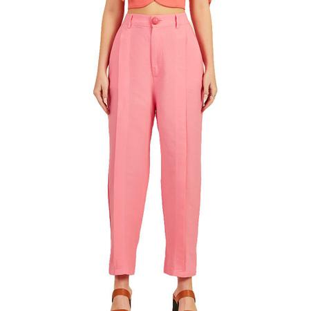 Calça Linho Forum Rosa Feminino - Calça Feminina - Magazine Luiza