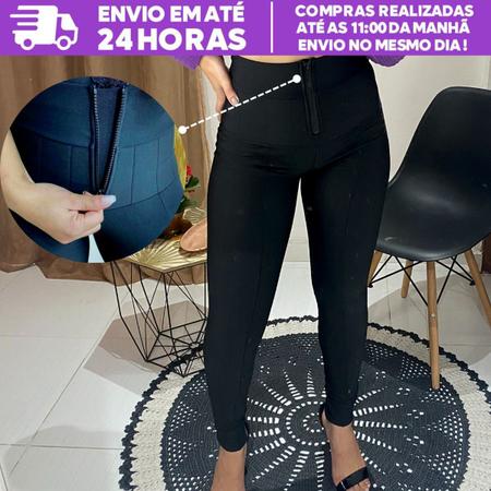 Legging Meia Cinta Power, legging romance 