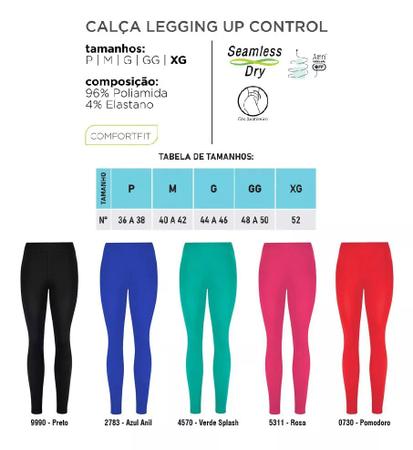 Calça Legging Up Control Confort Fit Lupo Azul - Kabreu - Moda íntima -  Moda Praia - Pijamas