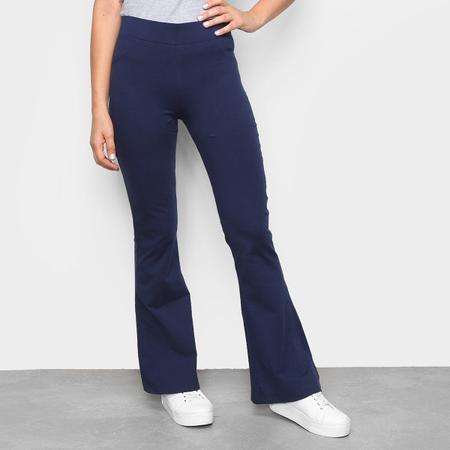 Calça flare best sale malwee