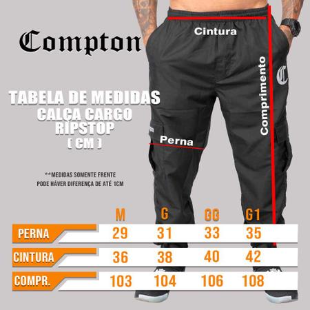 Kit 2 Calças Cargo Jogger com Punho e Bolsos Laterais - StreetWear