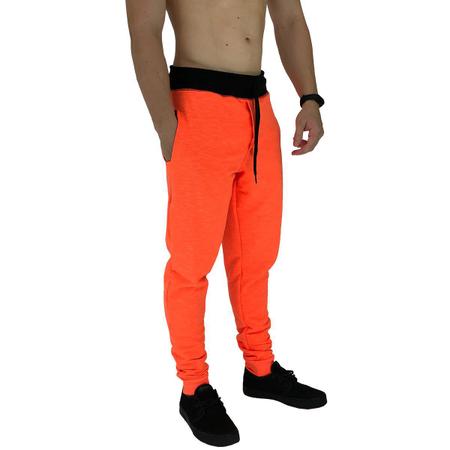 Imagem de Calça Masculina Cores Vivas Fluorescente Sport MXD Conceito Slim Básico Moletom